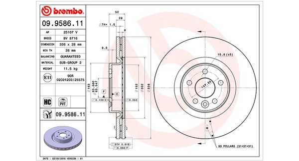 Brake Disc (360406068000)