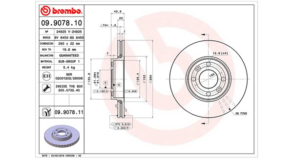 Brake Disc (360406036600)
