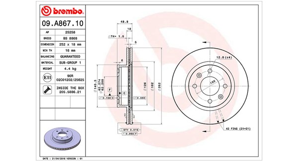 Brake Disc (360406112000)