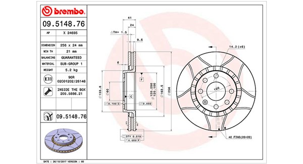 Brake Disc (360406037505)