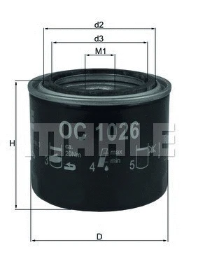 Oil Filter (154070595364)