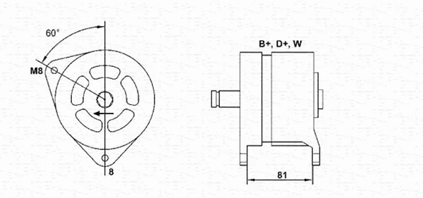 Alternator (063324233010)