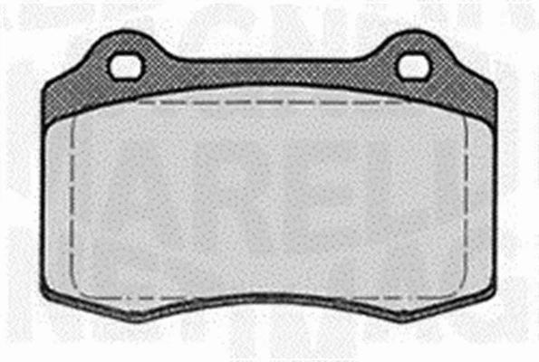 Brake Pad Set, disc brake (363916060555)