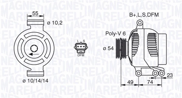 Alternator (063380001010)