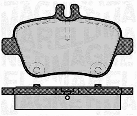 Brake Pad Set, disc brake (363916060736)