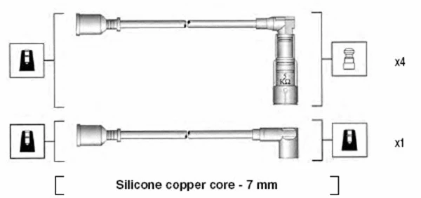 Ignition Cable Kit (941045360521)