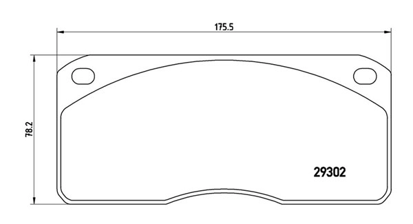 Brake Pad Set, disc brake (363700506011)