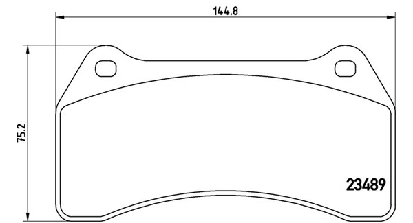 Brake Pad Set, disc brake (363700436014)