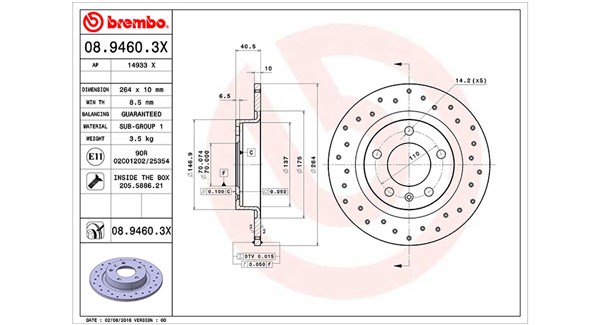 Brake Disc (360406056002)