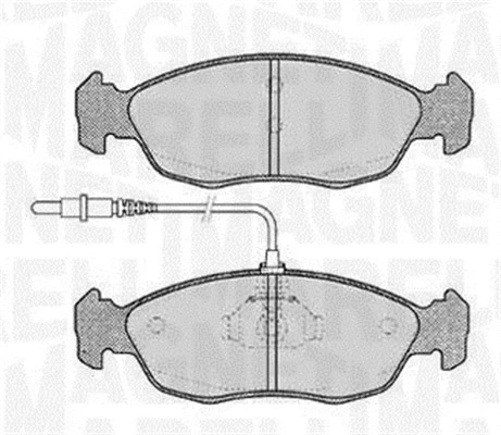 Brake Pad Set, disc brake (363916060195)