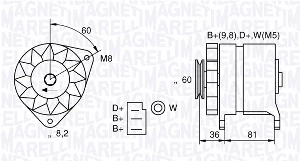 Alternator (063730021010)