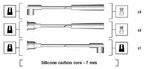 Ignition Cable Kit (941255020812)