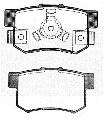 Brake Pad Set, disc brake (363916060463)