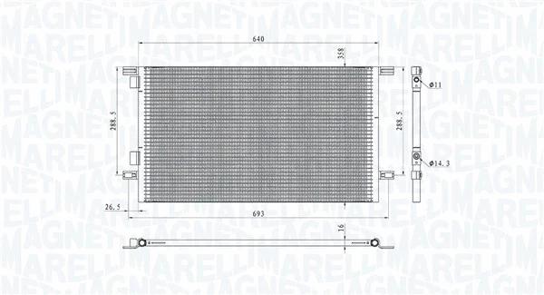 Condenser, air conditioning