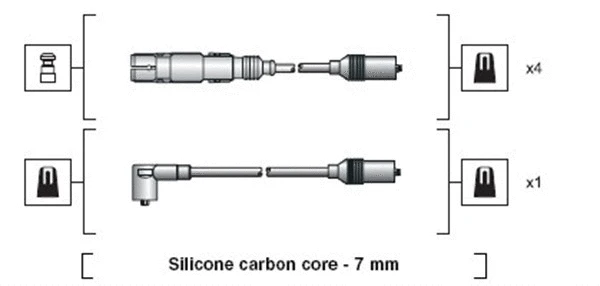 Ignition Cable Kit (941318111270)