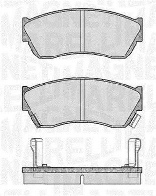 Brake Pad Set, disc brake (363916060491)