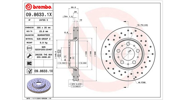 Brake Disc (360406052102)