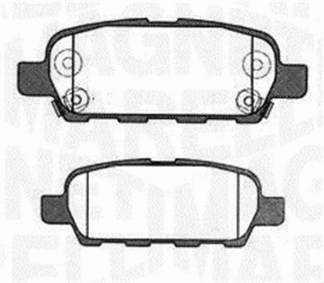 Brake Pad Set, disc brake (363916060473)