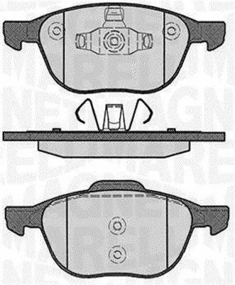 Brake Pad Set, disc brake (363916060244)