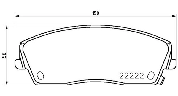 Brake Pad Set, disc brake (363700411041)