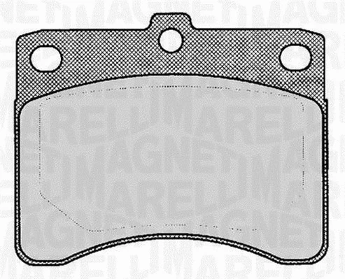 Brake Pad Set, disc brake (363916060815)