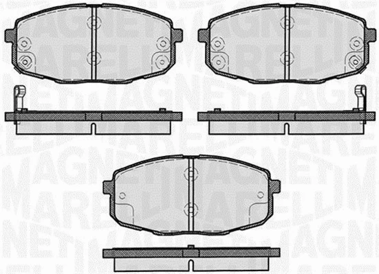 Brake Pad Set, disc brake (363916060281)