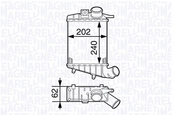 Charge Air Cooler (351319202750)