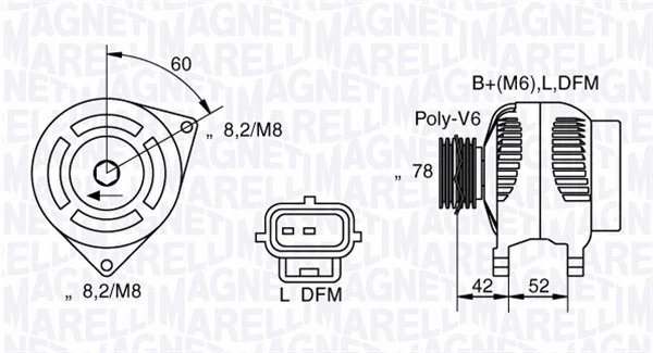 Alternator (063341711010)