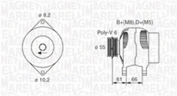 Alternator (063730023010)