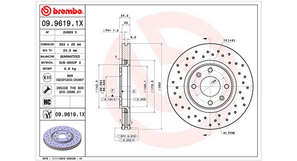 Brake Disc (360406073802)