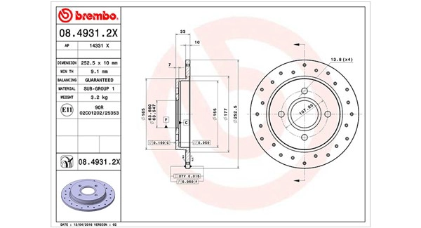 Brake Disc (360406024602)