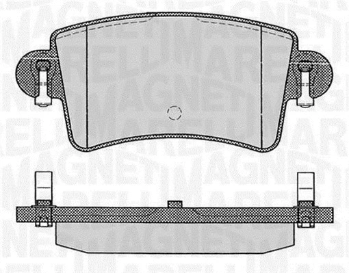 Brake Pad Set, disc brake (363916060365)