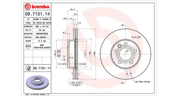 Brake Disc (360406050200)