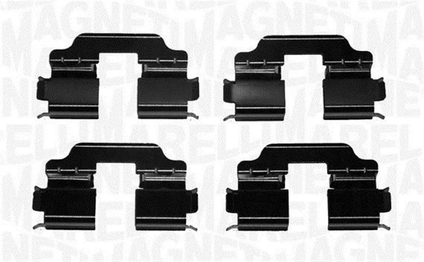 Accessory Kit, disc brake pad (363915110043)