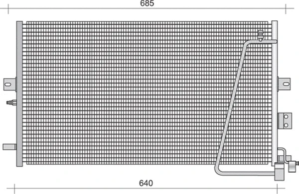 Condenser, air conditioning (350203448000)