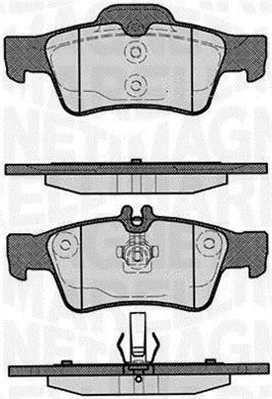 Brake Pad Set, disc brake (363916060316)