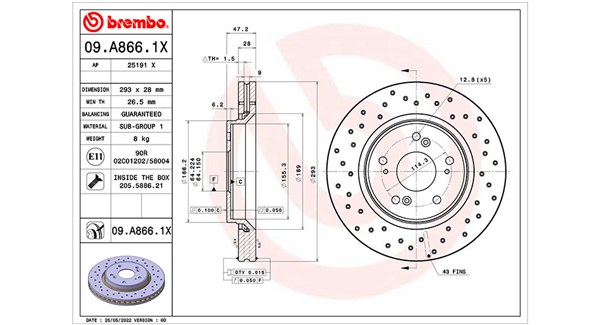 Brake Disc (360406178202)