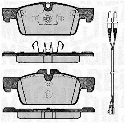 Brake Pad Set, disc brake (363916060756)