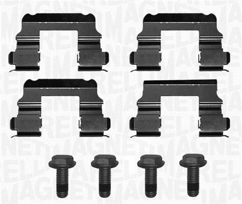 Accessory Kit, disc brake pad (363915110046)