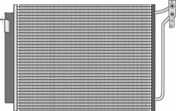 Condenser, air conditioning (350203383000)