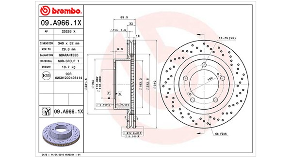 Brake Disc (360406098302)