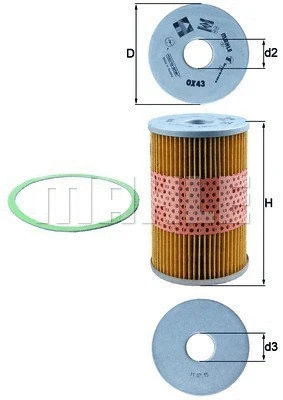 Oil Filter (154070219420)