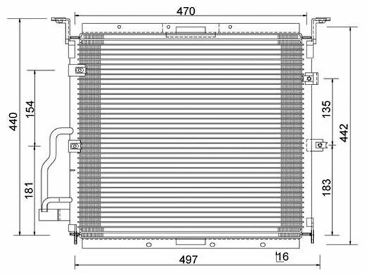 Condenser, air conditioning (359003220160)