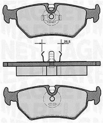 Brake Pad Set, disc brake (363916060242)
