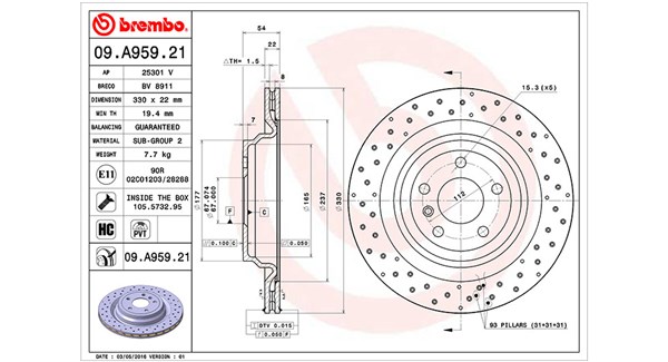 Brake Disc (360406122401)