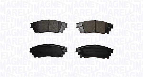 Brake Pad Set, disc brake (363916061123)