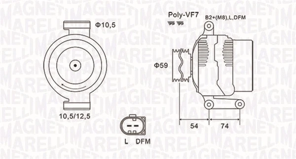 Alternator (063731922010)