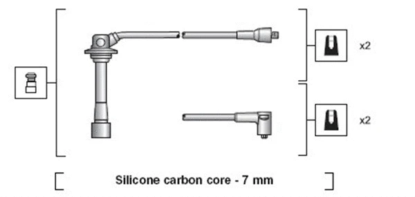 Ignition Cable Kit (941318111042)