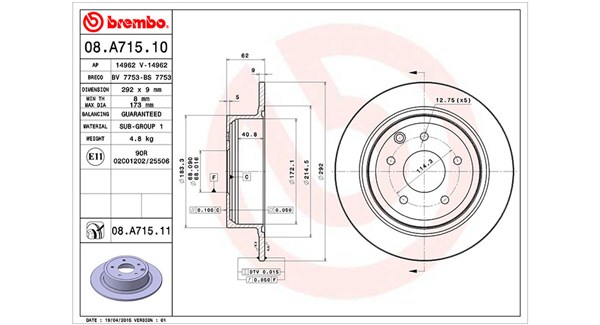 Brake Disc (360406091500)