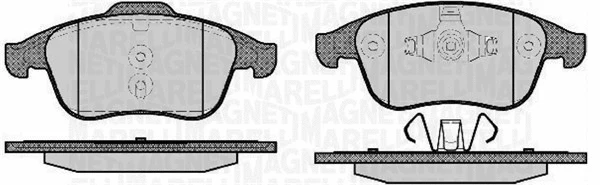Brake Pad Set, disc brake (363916060672)